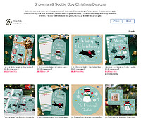Snowman & Scottie Dog Christmas Designs1.png
