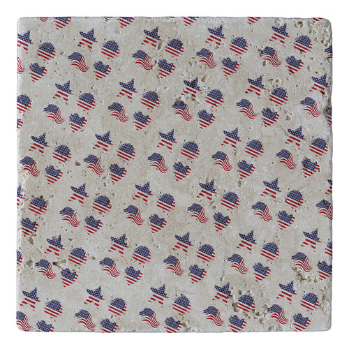 America a land of the free. Trivet