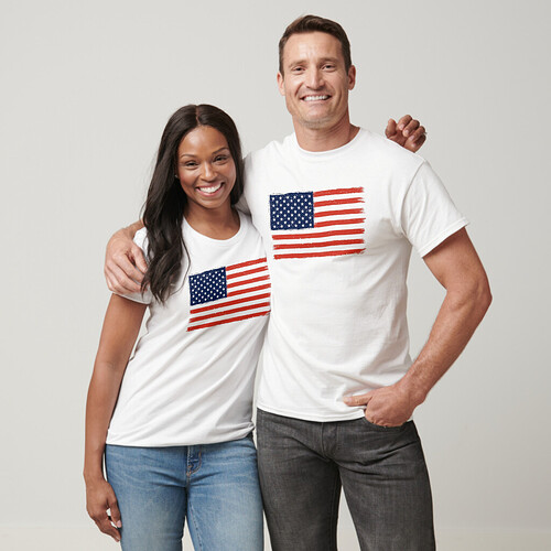 America a land of the free. Tshirts for everyone.