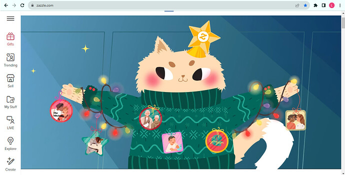 Christmas Cat Zazzle.png