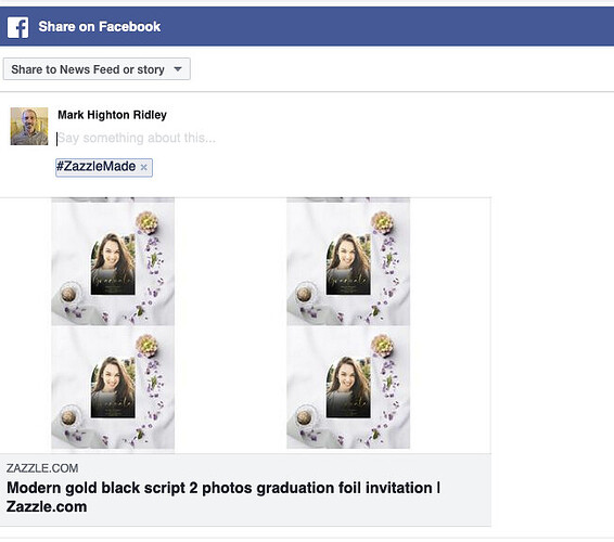 Fb post in progress