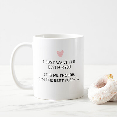 Zazzle Valentine's Day Gift for Him _ Gift for Her Coffee Mug (With Donut).png