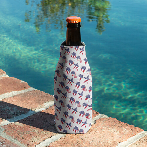 America a land of the free beer cooler