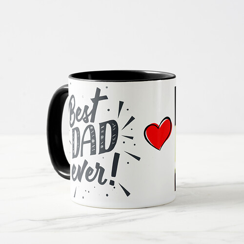 Zazzle Best Dad Ever Modern Photo Father's Day Mug (Front Left).png Zazzle Best Dad Ever Modern Photo Father's Day Mug (Front Left).png