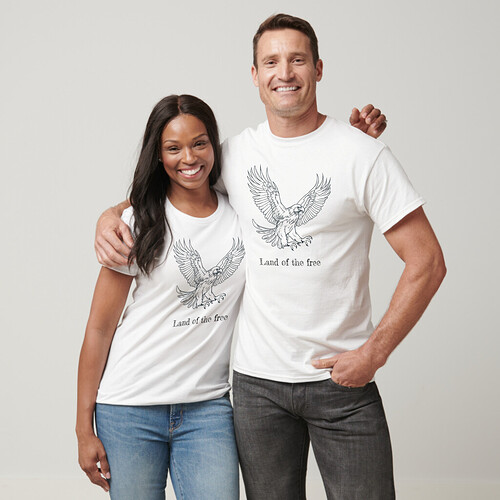 America a Land of the free. Eagle. Tshirts.