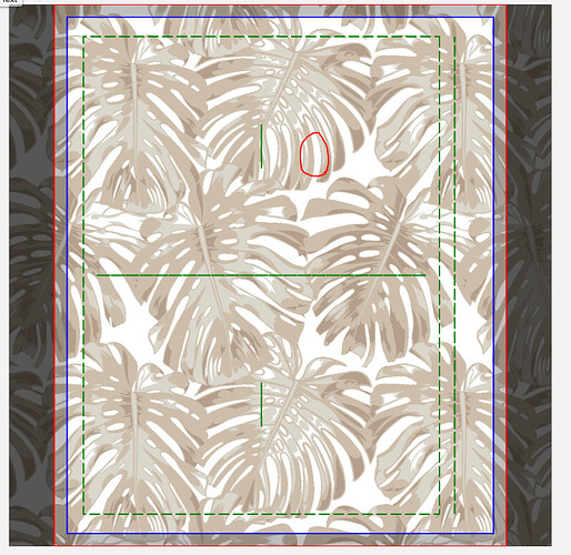 pixelly edges in editor.PNG Editing a pillow, can see pixelly edge