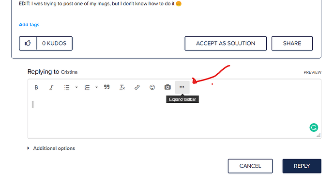 1. On forum select these 3 dots