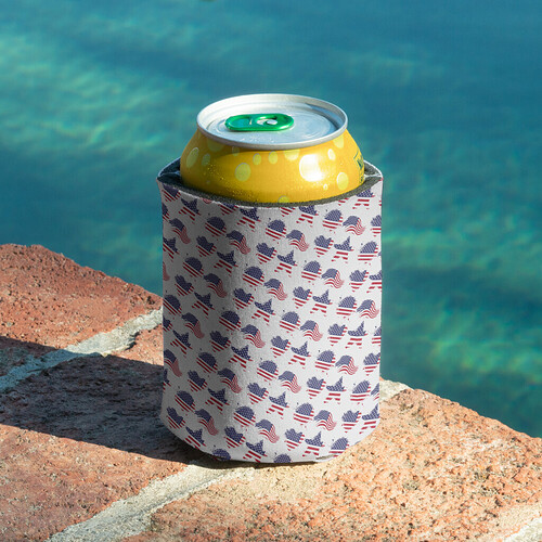 America a land of the free can cooler