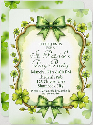 stpatt.png St, Patrick's Day Party Invitation