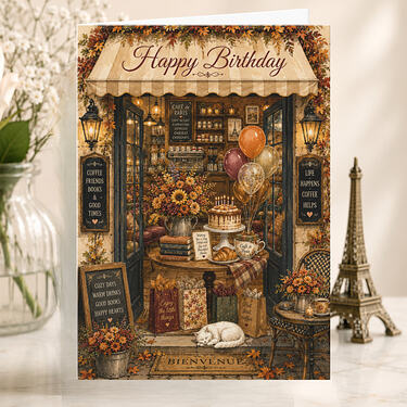 Paris Cafe Fall