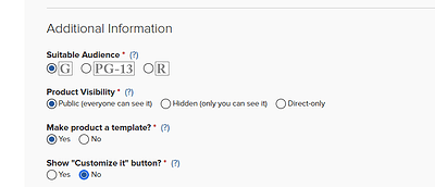 turn customization off