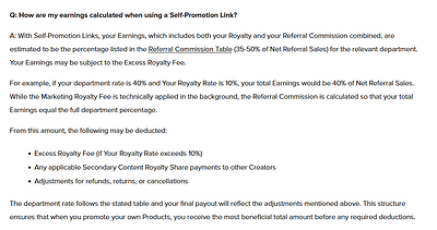 Ambassador Self Referral FAQs