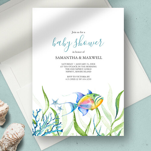 Under The Sea Tropical Fish Theme