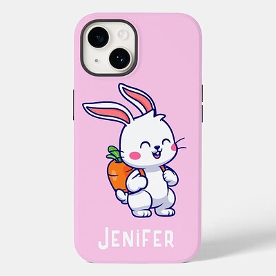 https://www.zazzle.com/personalized_funny_cartoon_cute_bunny_pink_case_mate_iphone_case-256185940209280049