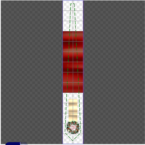 How I placed my elements In the design editor