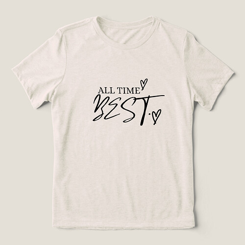 Zazzle Wear Your Optimism T-Shirt Tri-Blend Shirt (Design Front).png