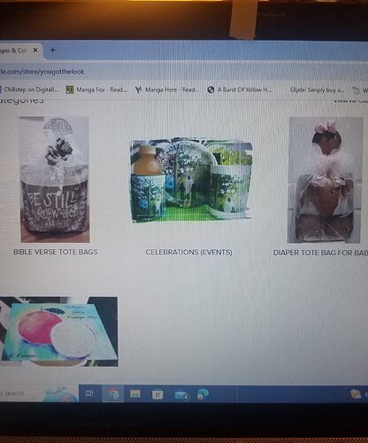 views on my laptop and cellphone