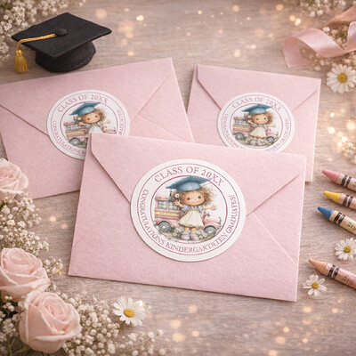 Kindergarten Graduation Stickers
