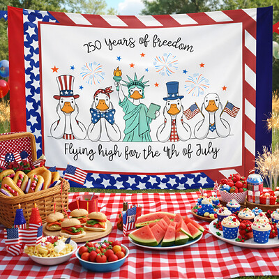 America's 250th celebration banner