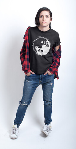 punk-girl-with-an-attitude-wearing-a-t-shirt-mockup-in-a-white-room-a19775 01 SM.jpg