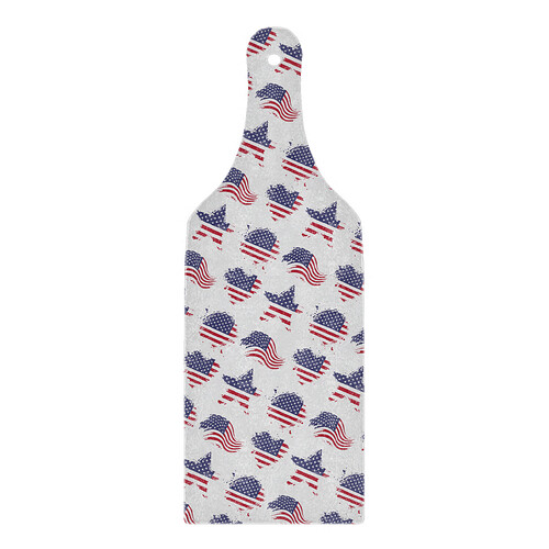 America a land of the free. Cutting board