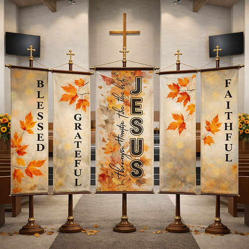 Rooted in Faith Christian Banners