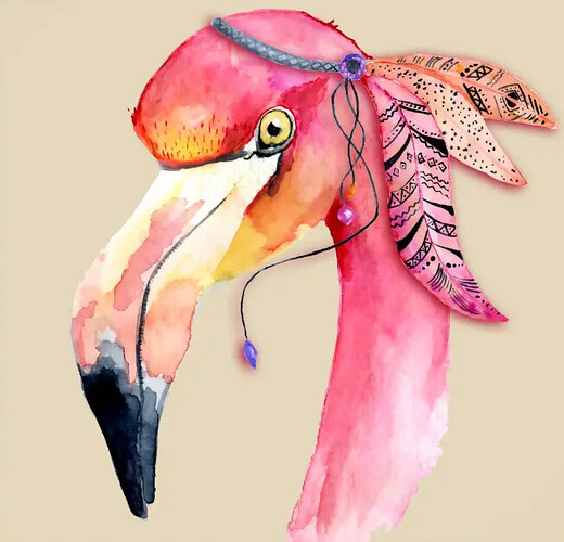 Screenshot 2023-02-13 at 09-16-45 Boho Fiona Flamingo Poster Zazzle.png