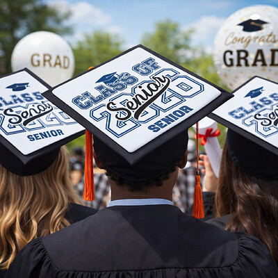 Class of 2026 Graduation Cap Topper