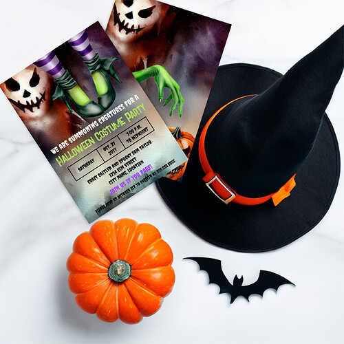 Halloween invitation