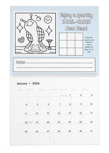 Cute Snail Calendar 2.png