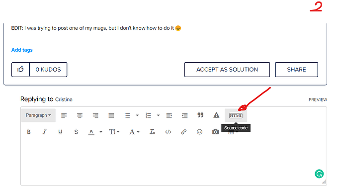 2. Then select HTML