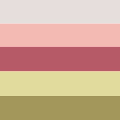 pink and green