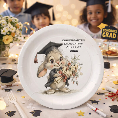 Kindergarten Graduation Paper Plates