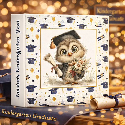 Kindergarten Year Keepsake Binder