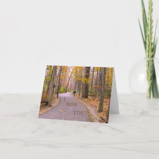 I MISS YOU/LONE MAN WALKING WINDING PATH THROUH WO