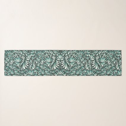 Desirable Fleur Pattern in Minty Green