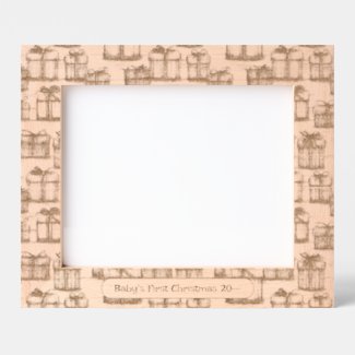 Laser Etched Christmas Gift Photo Frame