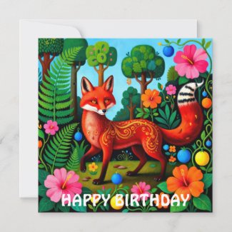 Glamour Red Fox Animal