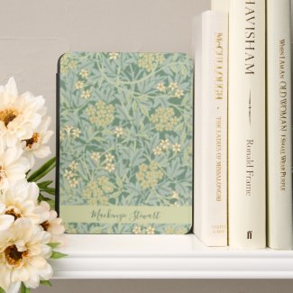 Personalized Green Jasmine Floral Pattern