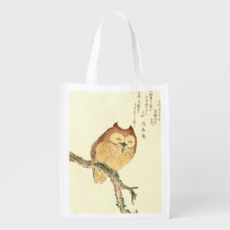 vintage_japanese_fine_art_print_owl_on_a_branch_grocery_bag-rd78b0f7c9c164a178342f50bf22d2e99_z7mg3_1024.jpg Vintage Japanese Fine Art Print | Owl on a Branch Grocery Bag by NewParkLaneArtGifts