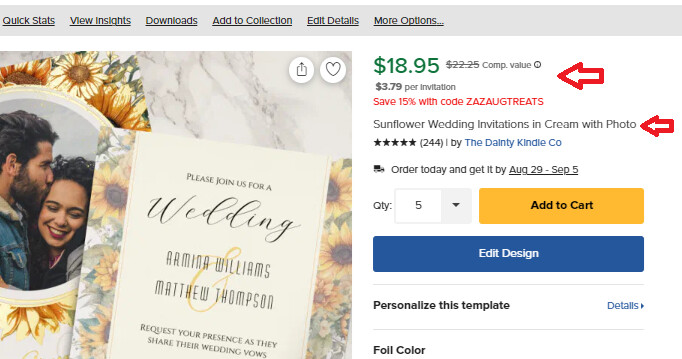 Zazzle Product Title Question.png Title Displayed Odd