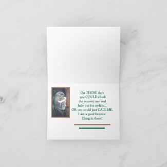 Friendship/Support/ Cute Koala Bear notecard