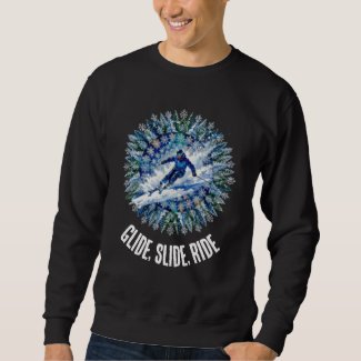 Winter Ski Sport - Glide, Slide, Ride