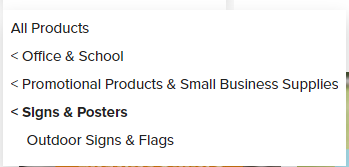 Business Banner department missing