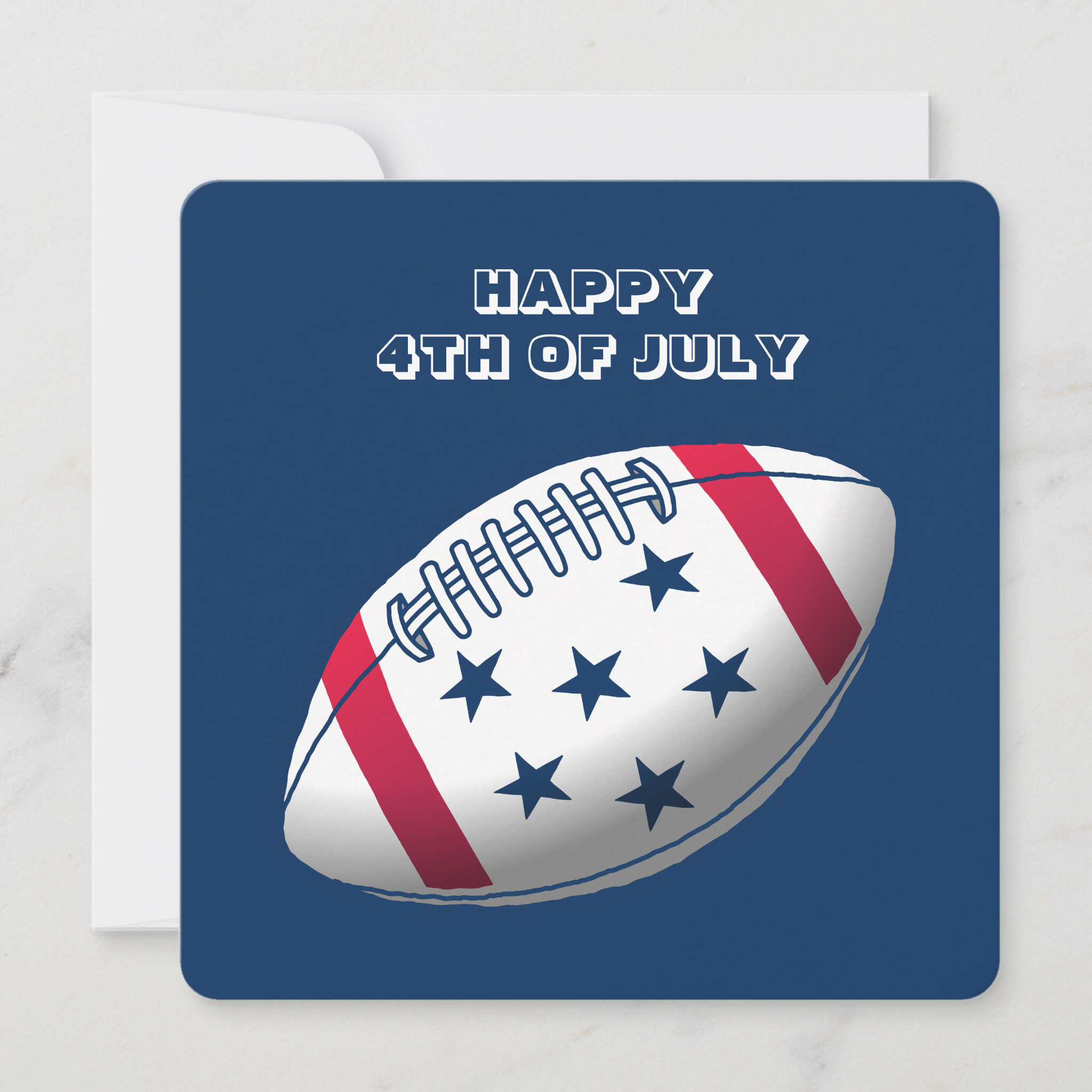 Zazzle Happy 4th of July Football Holiday Card (Front).png