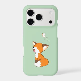 Cute Sleepy Little Fox