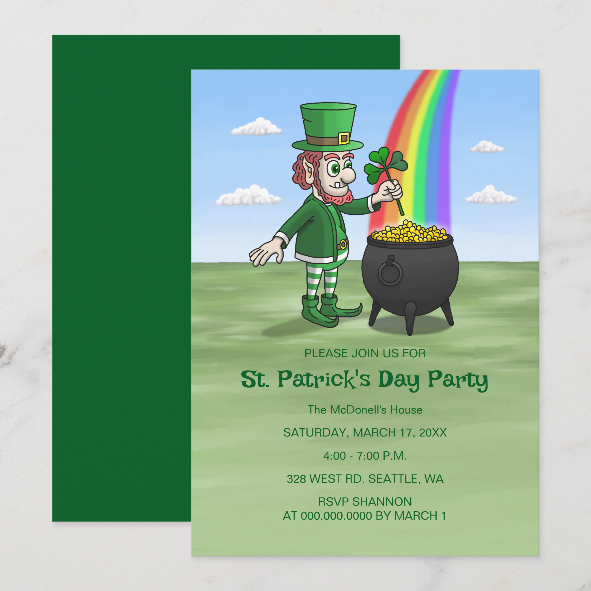 Zazzle Leprechauns St. Patrick's day party Invitation (Front_Back).png Zazzle Leprechauns St. Patrick's day party Invitation (Front_Back).png