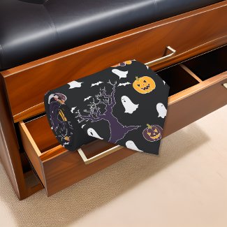 Halloween Ghost Night Pattern
