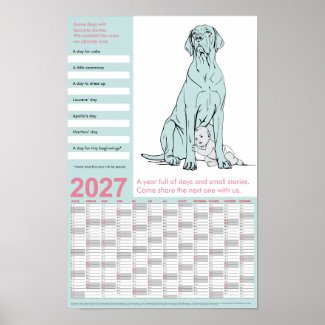 Great Dane The Hidden Message Calendar 2027