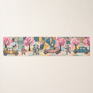 Fashionable And Elegant Spring In The Big City